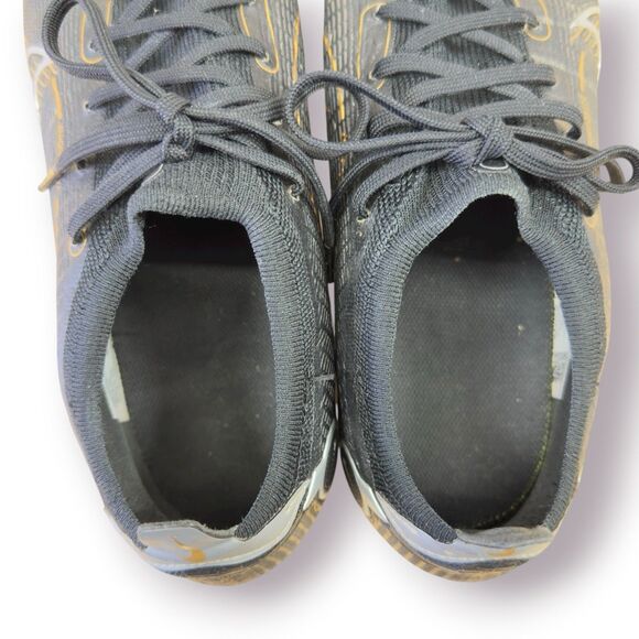 Nike Merucial Vapor 14 Elite FG Soccer Football Cleats - Men Size 9.5 Gold Black - Picture 9 of 13